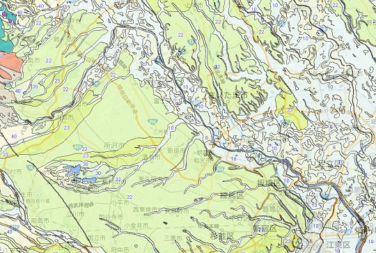 地質図