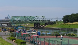 東北本線荒川鉄橋