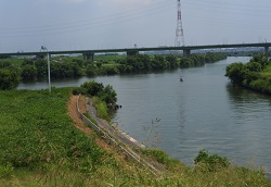 朝霞水門