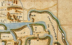 川越城御城下絵図